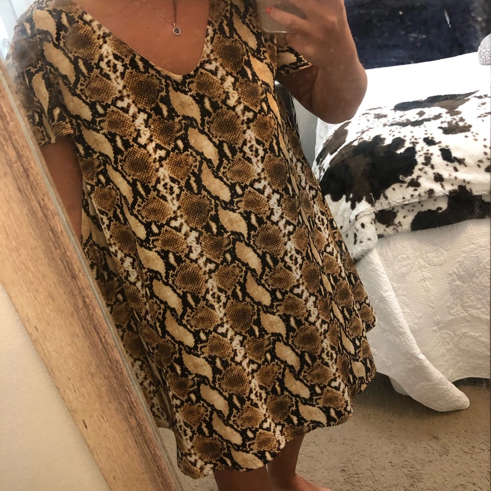 Snakeskin dress Judith March